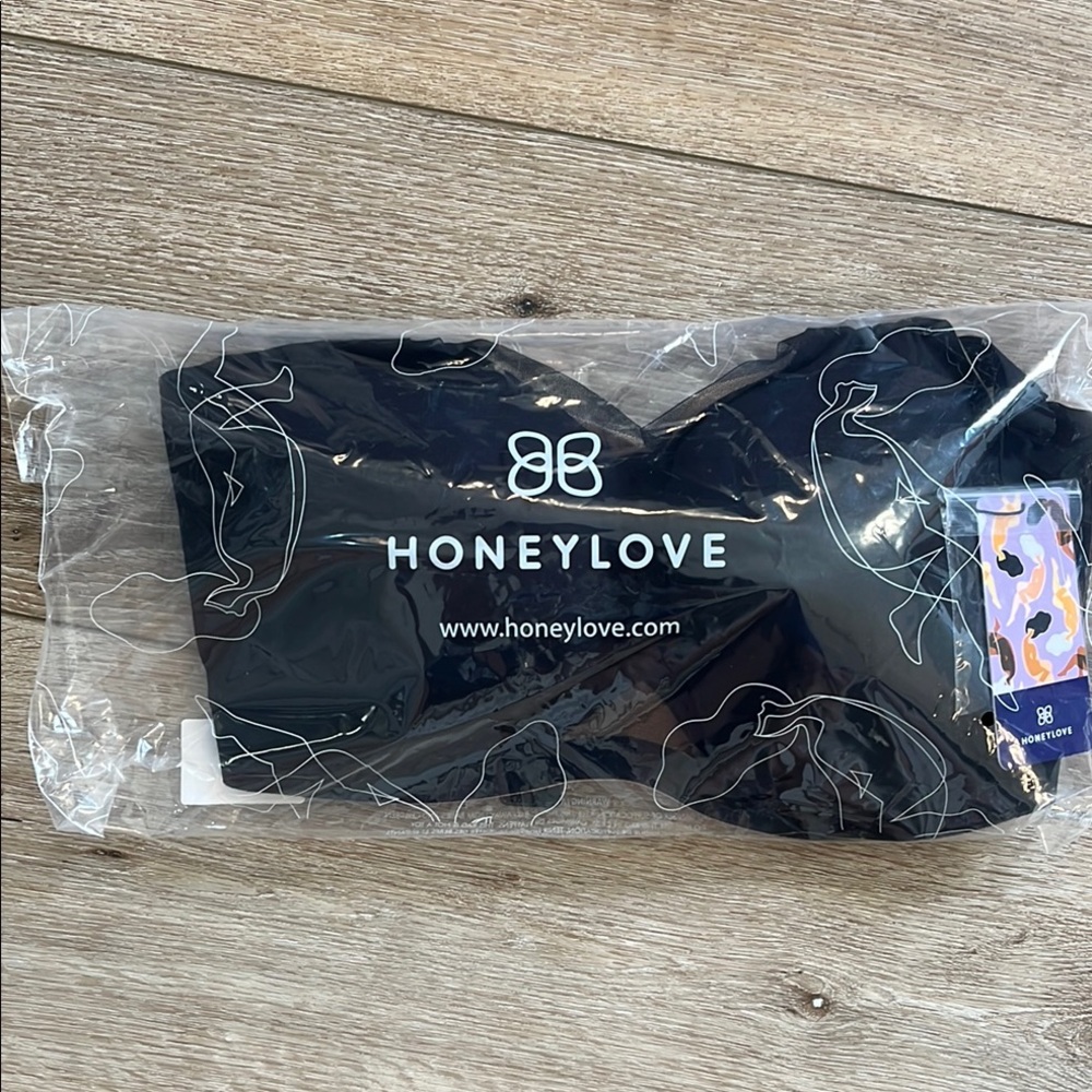 Honeylove Black LiftWear Crossover Bra - Picture 5 of 10